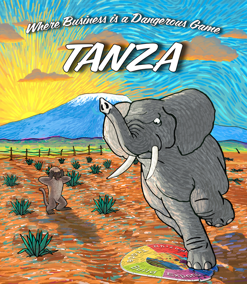 Tanza Strategy Board Game