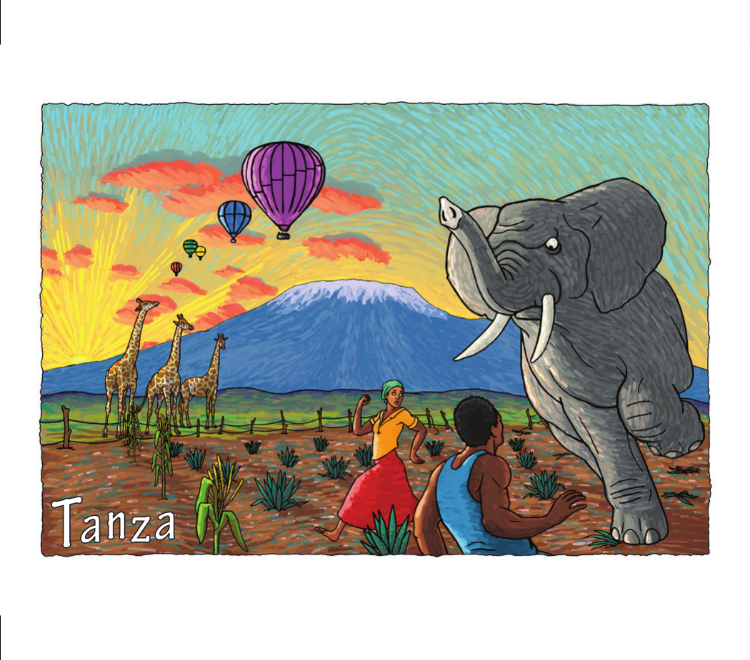 Tanza Strategy Board Game